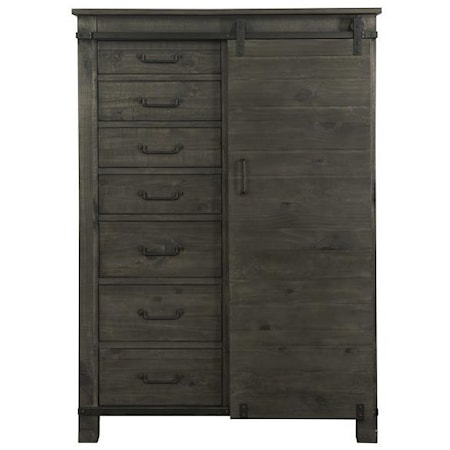 7-Drawer Door Chest